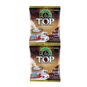 TOP COFFEE KOPI GULA SUSU 3 IN 1  RCG 12x31g