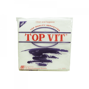 TOP VIT SERVIETTES TISSUE 50'S/33004  PCK 