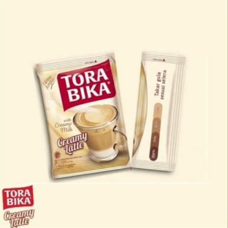 TORA BIKA CREAMY LATTE 25G