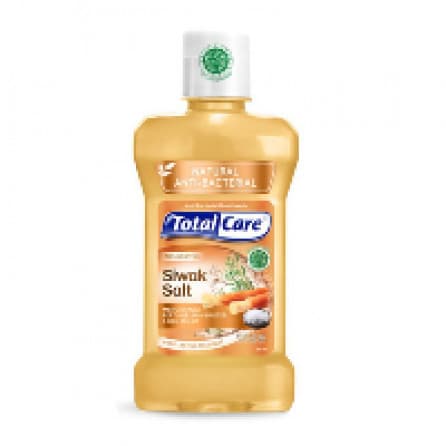 TotalCare Mouthwash Anti Bakteri Siwak Salt 250ml