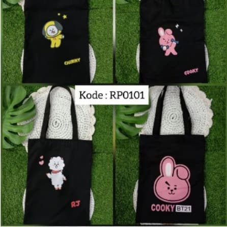 Totebag Drill Sablon