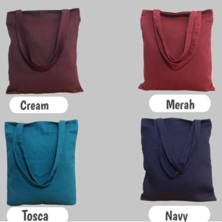 Totebag Kanvas Polos