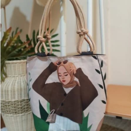 Totebag Sumbu Print Hijab Part 6