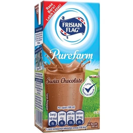 UHT FRISIAN FLAG CHOCO 180ML
