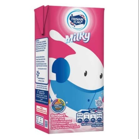 UHT MILKY STOBERRY 180ML