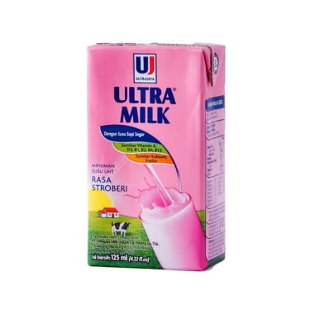 ULTRA MILK STROBERI 125ml