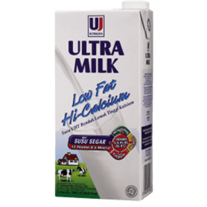ULTRA SUSU CAIR LOW FAT TPK 1000mL