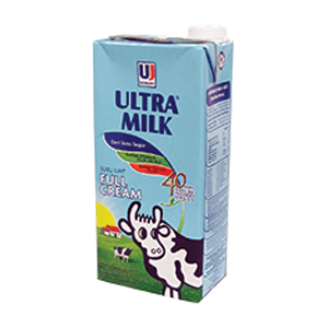 ULTRA SUSU CAIR UHT STERIL PLAIN TPK 1000mL