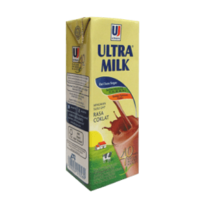 ULTRA SUSU UHT STERIL SLIM COKLAT TPK 200mL