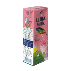 ULTRA SUSU UHT STERIL SLIM STRAWBERRY TPK 200mL