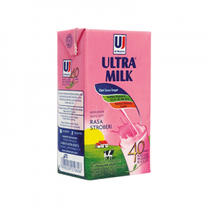 ULTRA SUSU UHT STERIL STRAWBERRY TPK 125mL