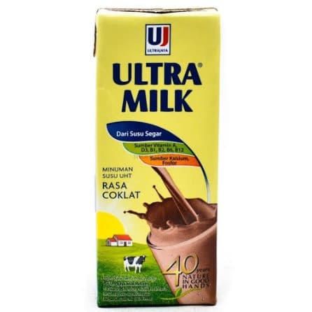 ULTRAMILK UHT COKLAT 200ML