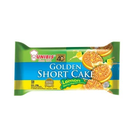 UNIBIS SHORT CAKE LEMON 225G