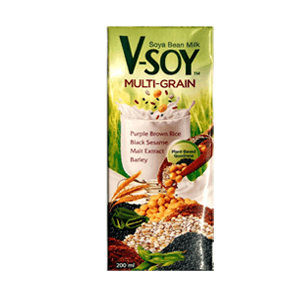 V-SOY SOYA BEAN MILK MULTI-GRAIN  TPK 200mL