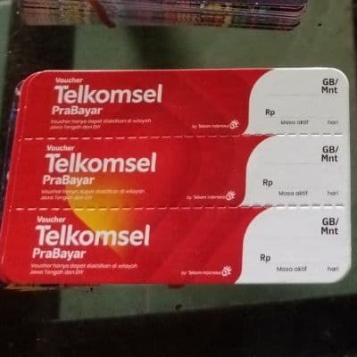 V Telkomsel kosongan