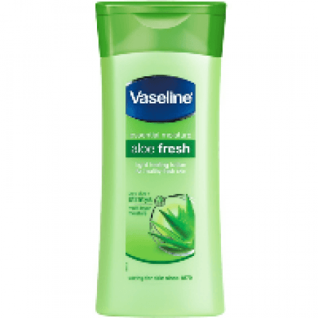 Vaseline Body Lotion Aloe Fresh Botol 200ml