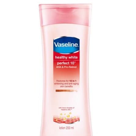 VASELINE HEALTHY WHITE PERFECT 10 200ML