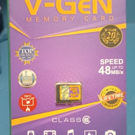 vgen micro sd 4GB