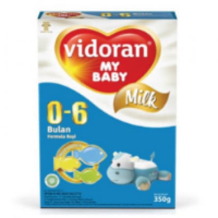 Vidoran Susu Formula Bayi 0-6 My Baby BOX 350g