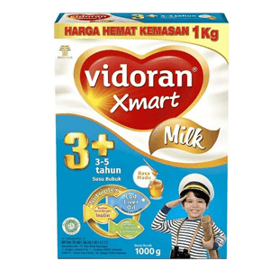 VIDORAN XMART3+ SUSU PERTUMBUHAN MADU BOX 925g