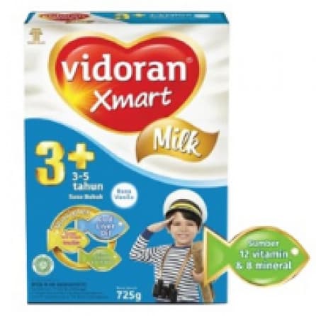 Vidoran XMart3+ Susu Pertumbuhan VANILA BOX 725g