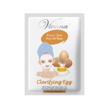 Vienna Face Spa Peel Off Mask Clarifying Egg 15g