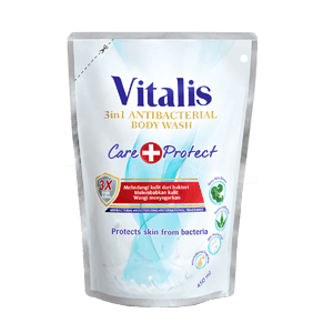 VITALIS BODY WASH ANTI BACTERIAL PCH 450mL