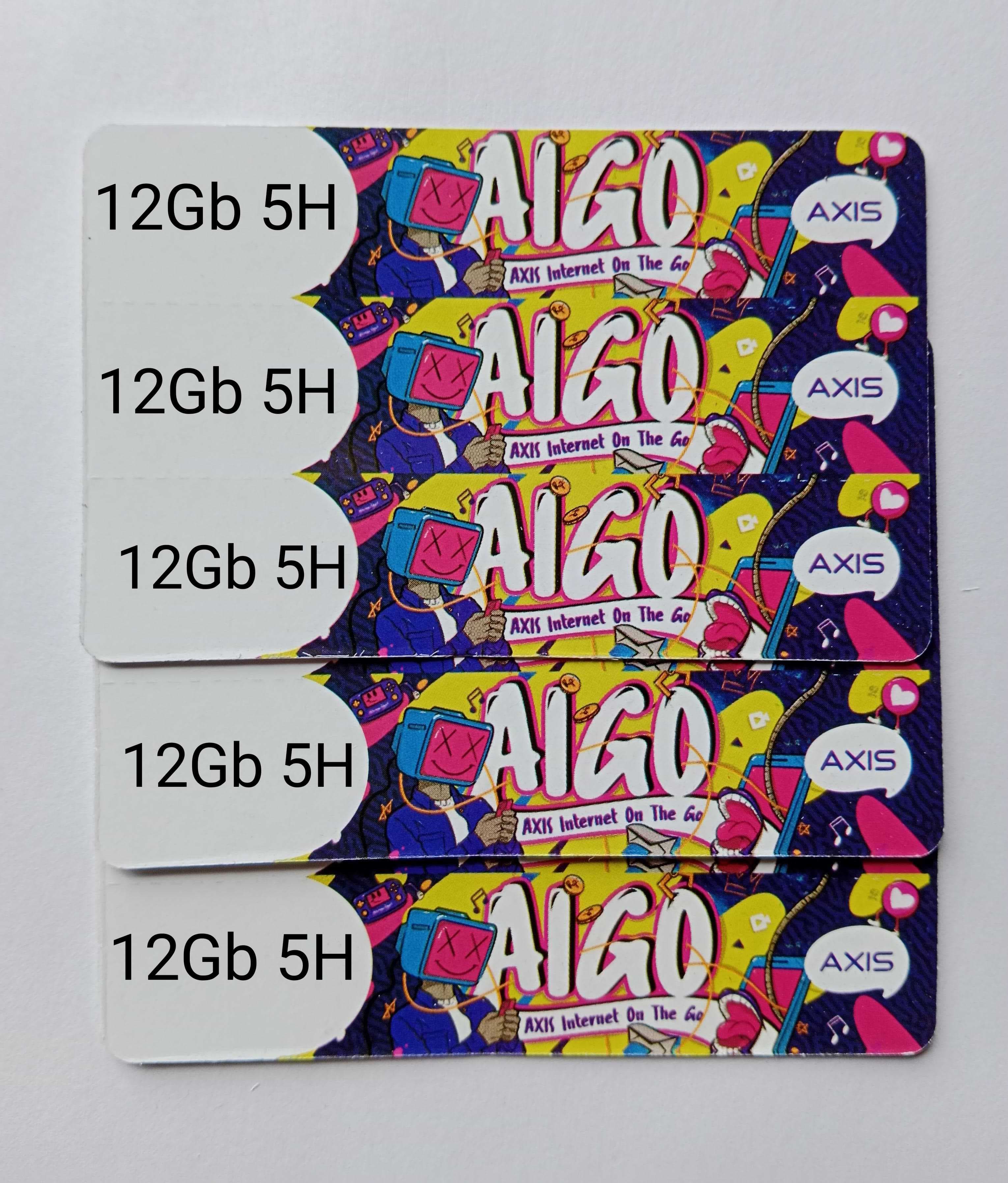 Voucher Axis Aigo 24gb 5h / 12GB 5h lama