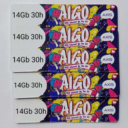 Voucher Axis Aigo 26GB 28h / 22GB lama