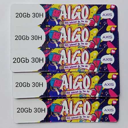 Voucher Axis Aigo 40GB 28h / 35GB 28h lama
