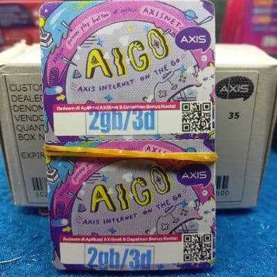 Voucer Axis 1,5gb 3hari nasional