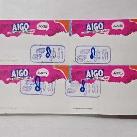 Voucher Aigo 8GB 5h New