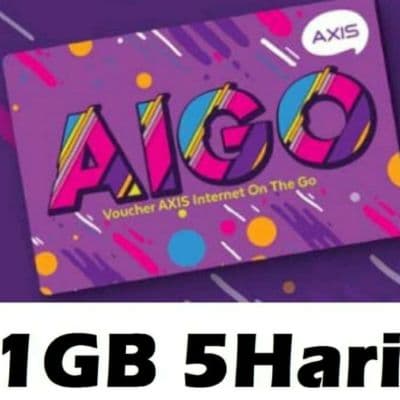 Voucher Axis 1 GB 5 Hari