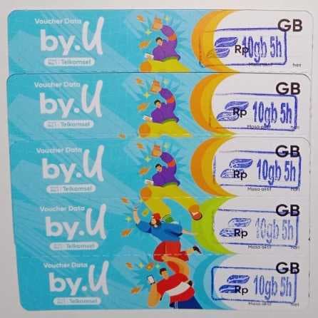 Voucher By.U 10GB 5hari New