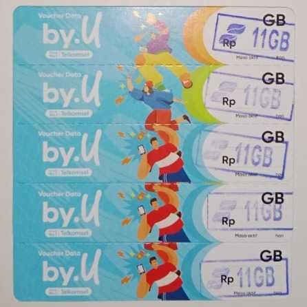 Voucher By.U 11GB 28h New