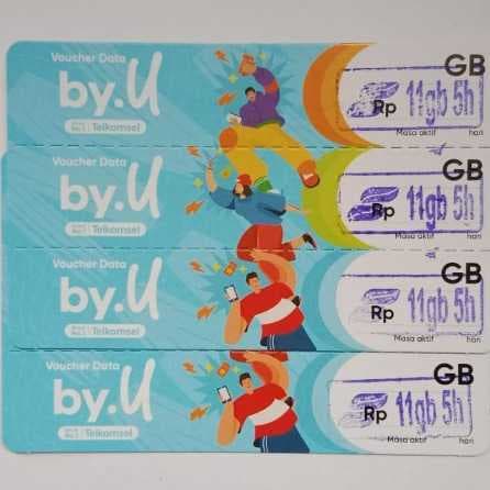 Voucher By.U 11GB 5hari New