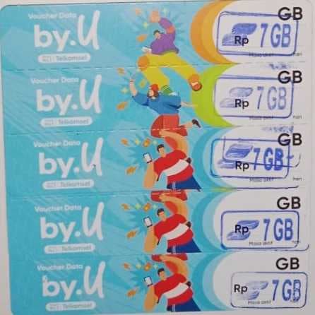 Voucher By.U 7gb 28h New