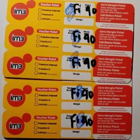 Voucher Indosat FI 40GB New