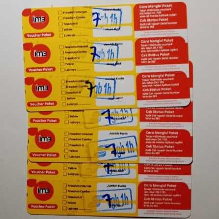 Voucher Indosat FIH 7GB 1h New