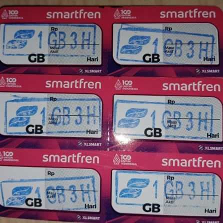Voucher Smartfren 1gb 3h