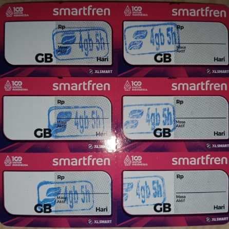 Voucher Smartfren 4GB 5hari 