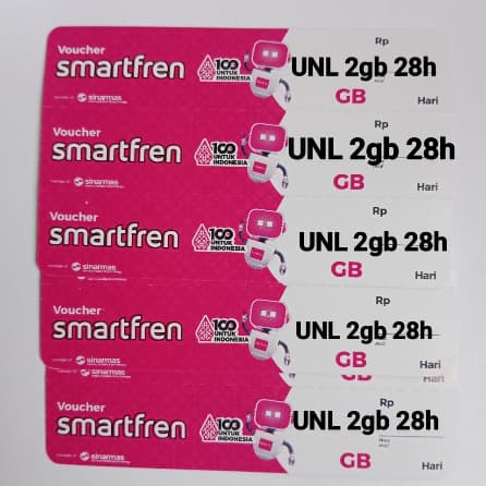 Voucher Smartfren NCJ Unl 2gb 28h 