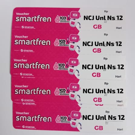 Voucher Smartfren NCJ Unl Ns 24gb