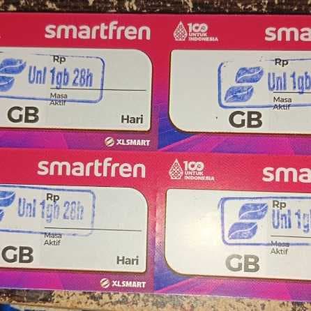 Voucher Smartfren SCJ Unl 1GB 28hari