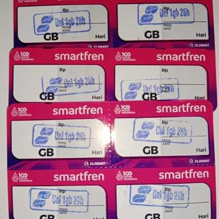 Voucher Smartfren Unl 1GB 28hari