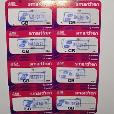 Voucher Smartfren Unl 1GB 7h