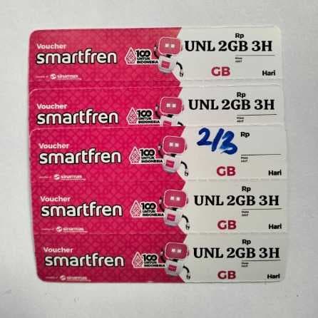 Voucher Smartfren SCJ Unl 2gb 3h