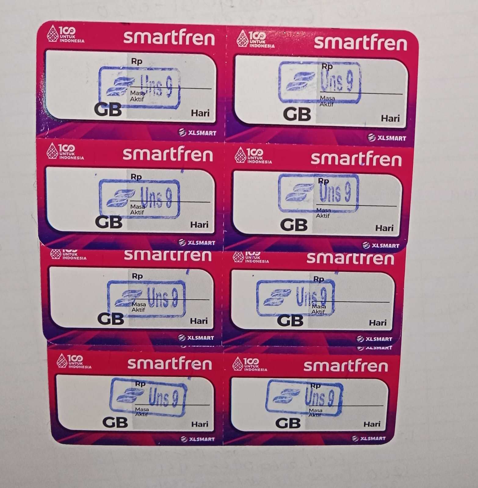 Voucher Smartfren Unl Nonstop 9GB 28h