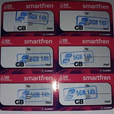 Voucher Smartfren Unl NS 5gb 14h