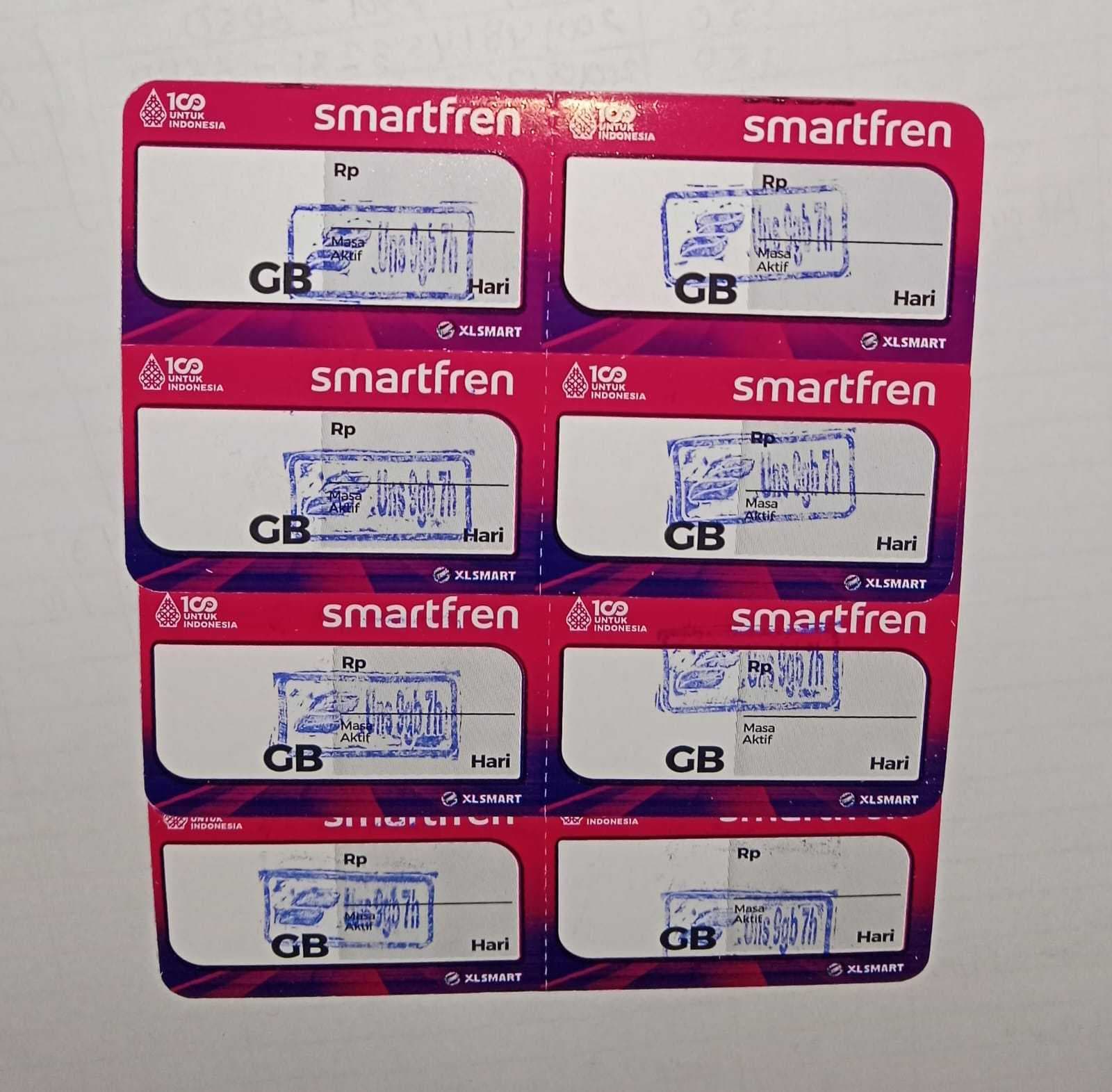 Voucher Smartfren Unl Ns 9GB 7h